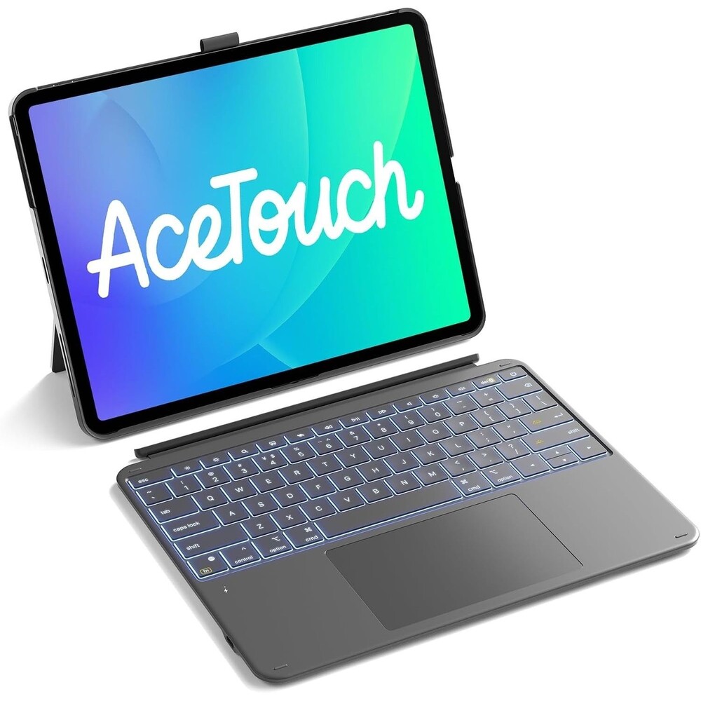 Inateck for iPad Air 13" Case with Keyboard, Precision Trackpad, Magnetic